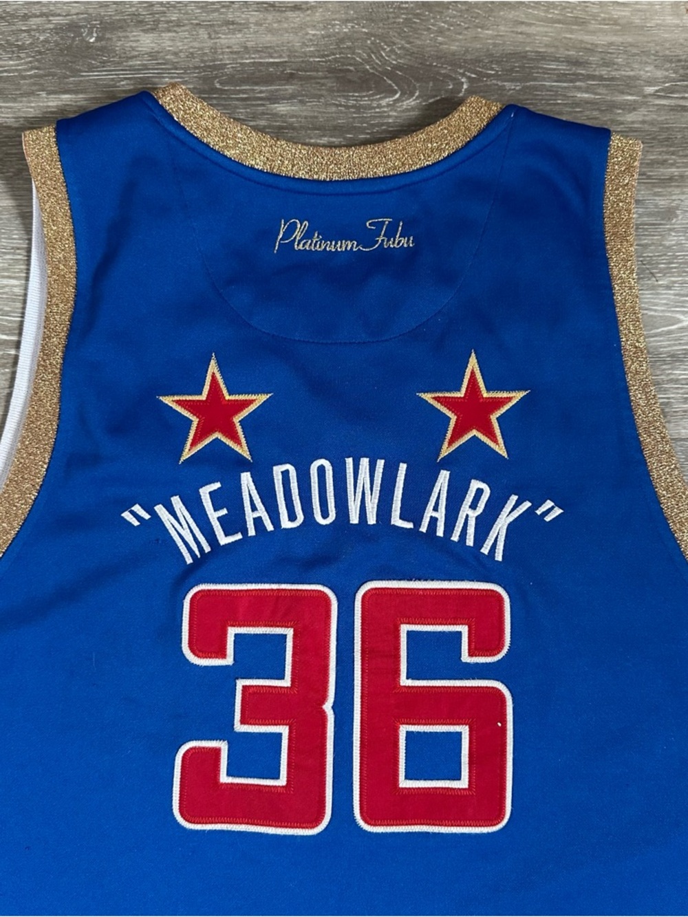 Vintage Harlem Globetrotters Jersey Lemon #36 Platinum Fubu Throwback Men’s XL - Picture 10 of 10